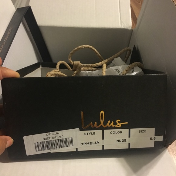 Lulus Shoes - Lulu's nude strappy heels